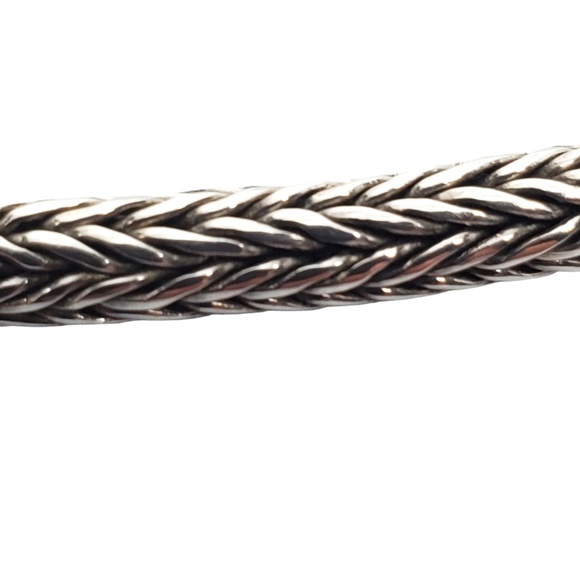 BA Sterling Silver Flexible Snake Chain Necklace #17646 - Picture 4 of 6